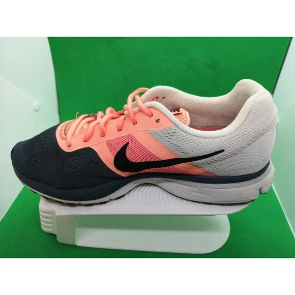 Nike Pegasus 30 Womens Size 11 Running Shoes Gray Coral Pink 602698-604 - Picture 4 of 12
